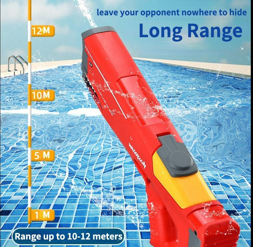Electric Water Gun – High-Speed Rechargeable Water Blaster for Kids & Adults