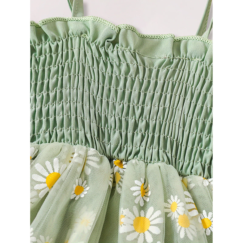 Newborn Baby Girl Summer Romper Dress – Floral Jumpsuit with Bow Headband