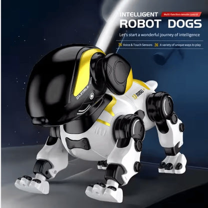 Remote Control Robot Dog – Interactive Voice-Activated STEM Toy with Tricks & Dance