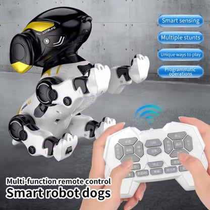 Remote Control Robot Dog – Interactive Voice-Activated STEM Toy with Tricks & Dance