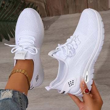 Women's Mesh Sneakers – Lightweight Breathable Walking Shoes
