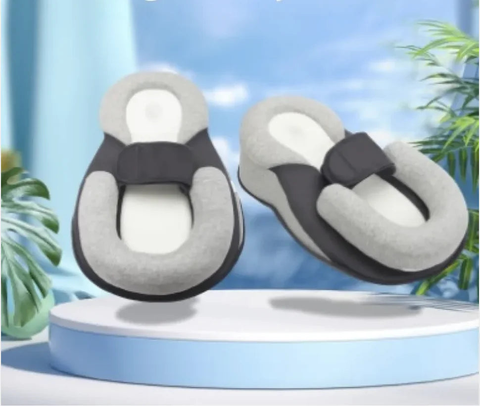 Baby Anti-Spit Up Pillow – 15° Incline Memory Foam for Newborns & Infants