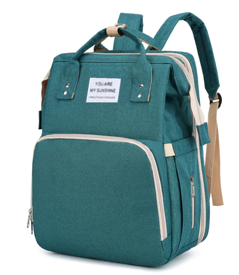 Large-Capacity Diaper Bag – Multi-Pocket Mommy Bag for Travel & Organization