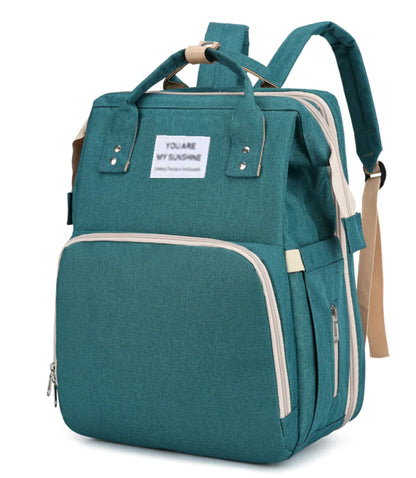 Large-Capacity Diaper Bag – Multi-Pocket Mommy Bag for Travel & Organization