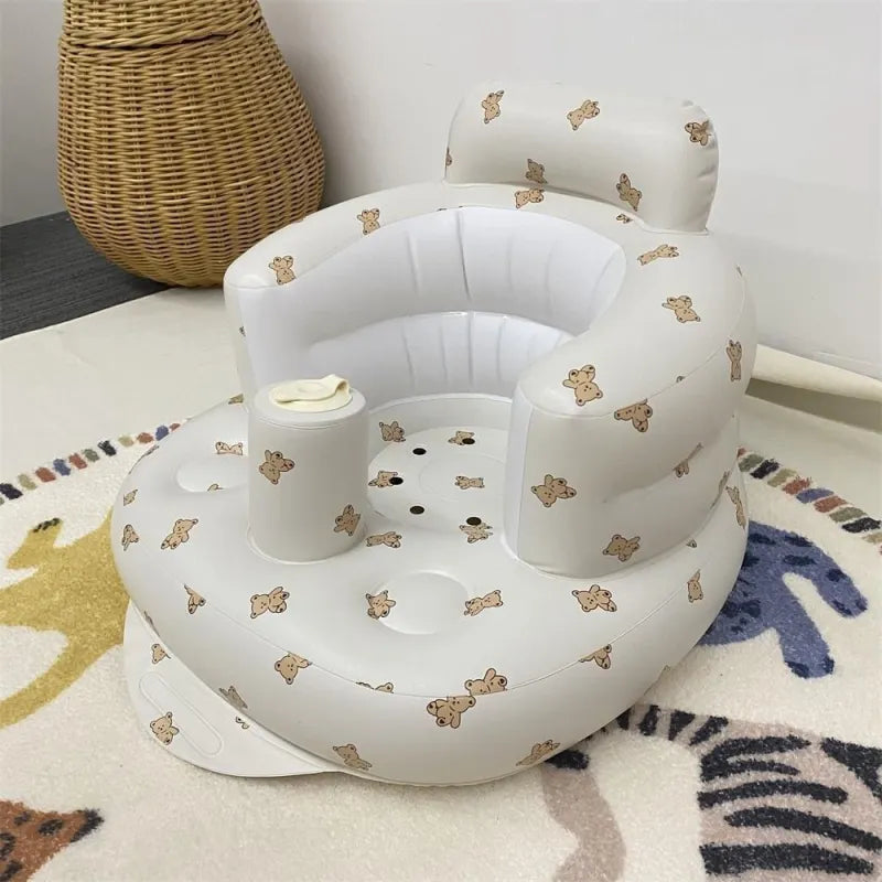Inflatable Baby Chair – Portable Seat for Dining, Bath & Travel