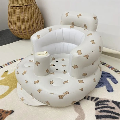Inflatable Baby Chair – Portable Seat for Dining, Bath & Travel