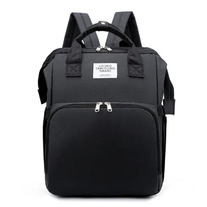 Large-Capacity Diaper Bag – Multi-Pocket Mommy Bag for Travel & Organization