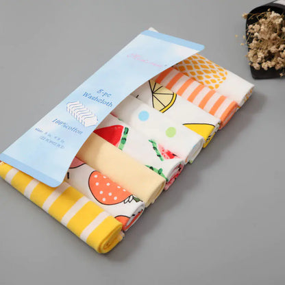 Soft Cotton Gauze Baby Burp Cloths - 8 Pack Muslin Feeding Towels for Newborns