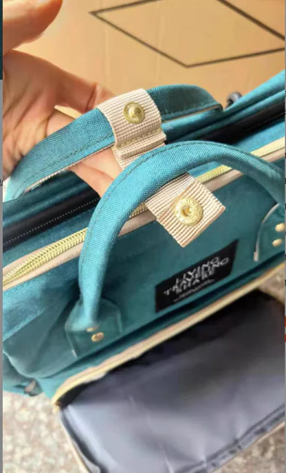 Large-Capacity Diaper Bag – Multi-Pocket Mommy Bag for Travel & Organization