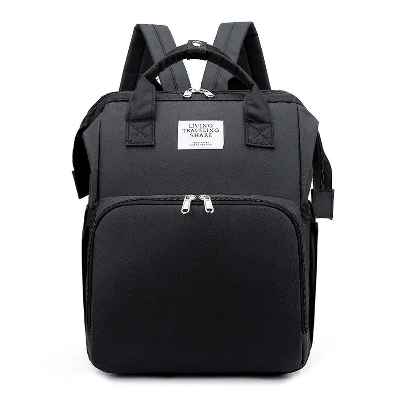 Large-Capacity Diaper Bag – Multi-Pocket Mommy Bag for Travel & Organization