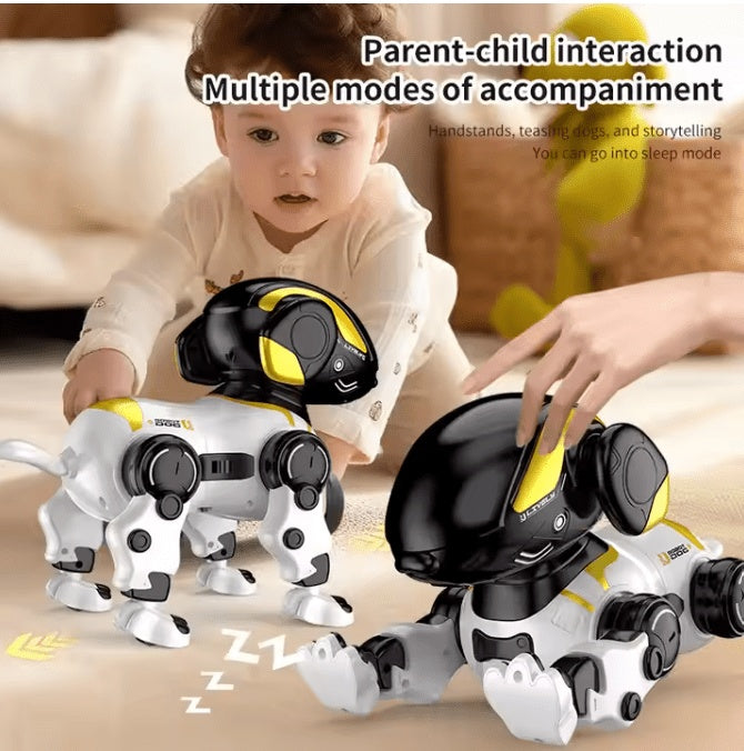 Remote Control Robot Dog – Interactive Voice-Activated STEM Toy with Tricks & Dance