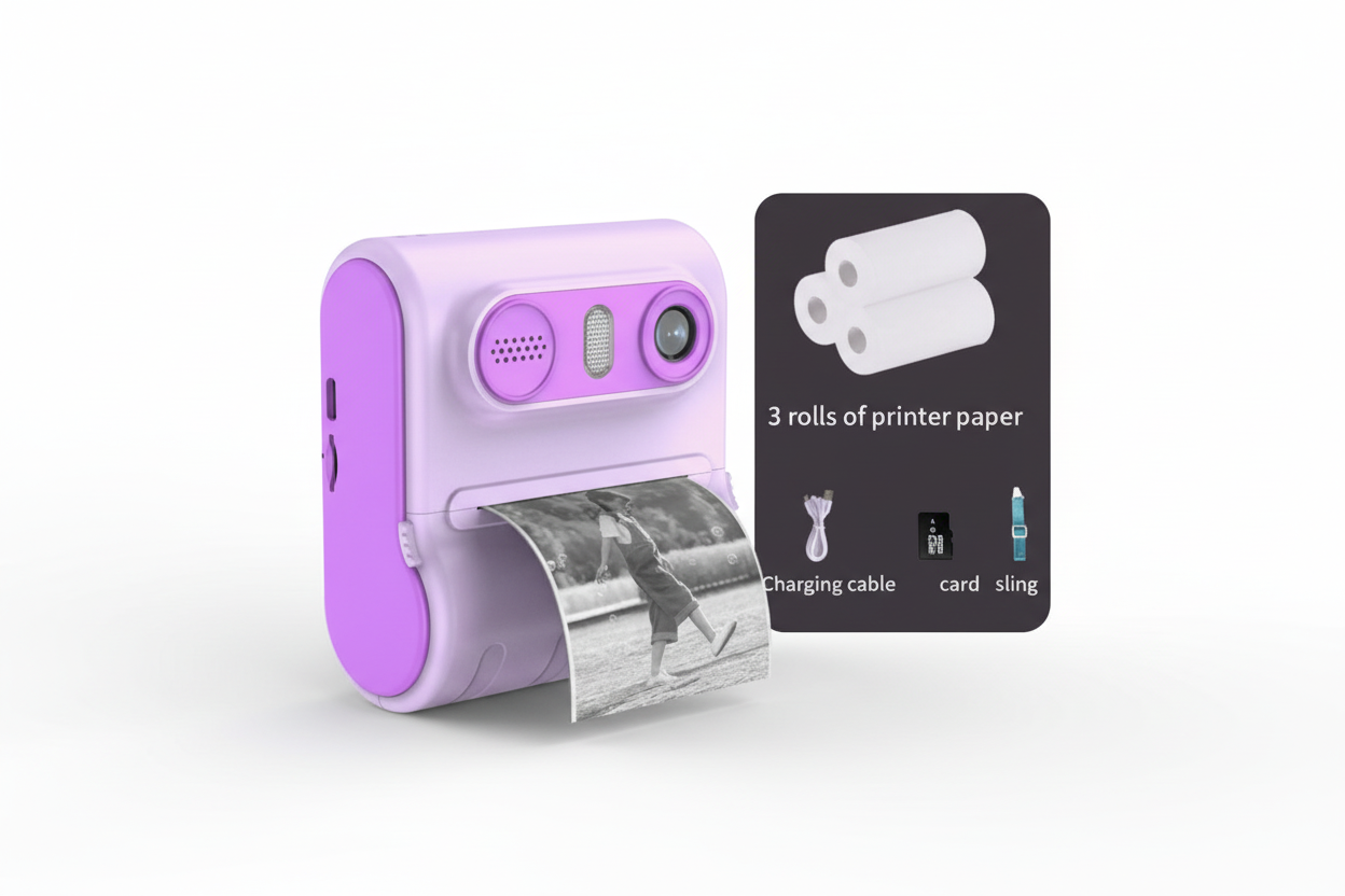 Kids Instant Print Camera Large Hero Banner