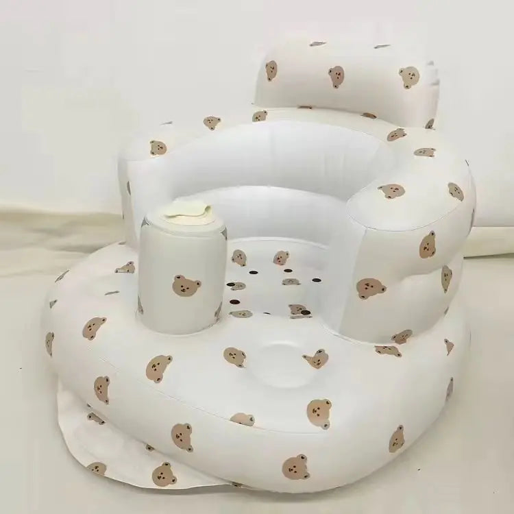 Inflatable Baby Chair – Portable Seat for Dining, Bath & Travel