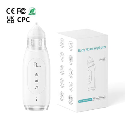 Electric Nasal Aspirator for Infants with Self-Cleaning