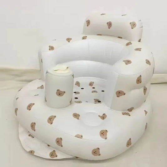 Inflatable Baby Chair – Portable Seat for Dining, Bath & Travel