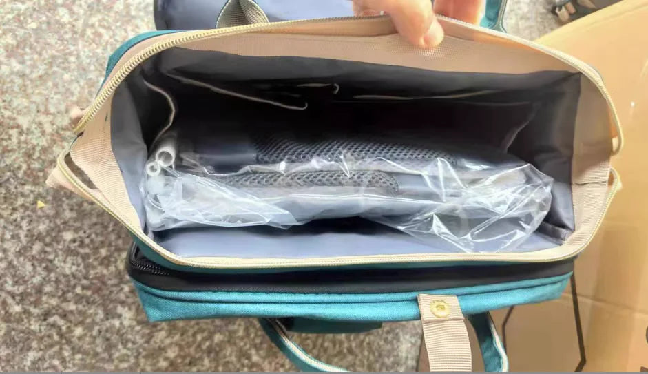 Large-Capacity Diaper Bag – Multi-Pocket Mommy Bag for Travel & Organization